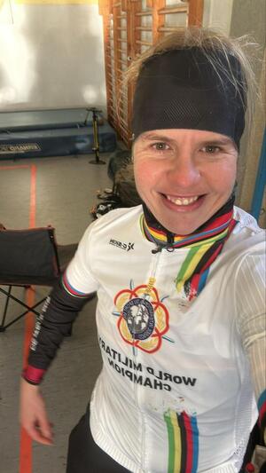 Militär-Weltmeisterin Romy Kasper im Cyclocross (Bild: 2/2)