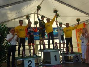 Siegerehrung: 1. Platz: Frank Schiewer/Gerd Gessler, 2. Platz: Reinier Honig/ Matte Pronk, 3. Platz: Giuseppe Atzeni/ Thomas Baur (Bild: 1/4)