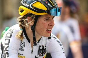 Romy nach dem Rennen - EM in München, Foto: Mareike Engelbrecht