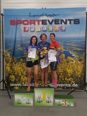 Sabine Dittmann beim Klettwitzer Abendrennen (Bild: 2/2)