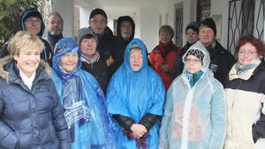 Die Unentwegten zur Winterwanderung am 2. Februar 2019