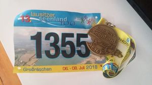 Start im Lausitzer Seenland