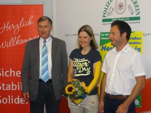 Glückwünsche für Romy Kasper - 2 erste Plätze beim Klassiker Cottbus-Görlitz-Cottbus (Bild: 1/2)