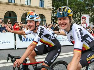 Romy nach dem Rennen - EM in München, Foto: Mareike Engelbrecht (Bild: 2/3)