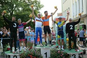 André Dippel/Christoph Schweizer, Gerd Gessler/ Stefan Schäfer, Woiciech Pszczolarski/ Peter Bäuerlein, v.l., Foto: Margit Jahn