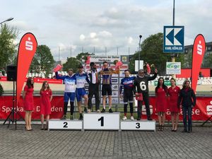 Siegerehrung B-Rennen Heidenau, Foto: Christian Passenheim