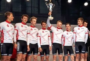 v.l.: Richard Banusch, Carlos Ambrosius, Bastian Flicke, Leon Heinschke, Juri Hollmann, Paul Tudys, Paul Taebling, Philip Weber,
Foto: Michael Gaumnitz