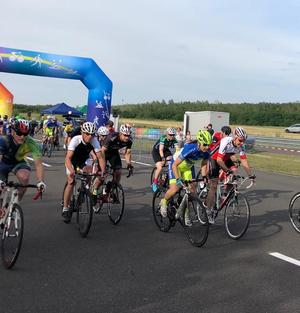 Sabine Dittmann beim Klettwitzer Abendrennen (Bild: 1/2)