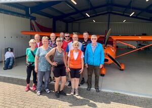 1. Radwandertour zum Flugplatz Neuhausen (Bild: 1/10)