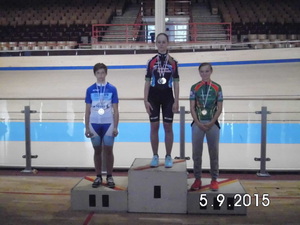 Jessica Hübner - Silber im Punktefahren der Schülerinnen U15 (Bild: 1/4)