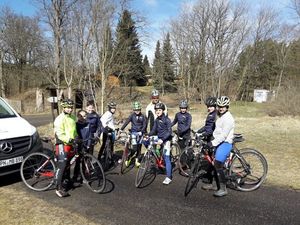 Fotostopp auf dem Weg ins Schlaubetal