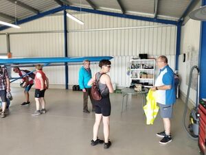 1. Radwandertour zum Flugplatz Neuhausen (Bild: 7/10)