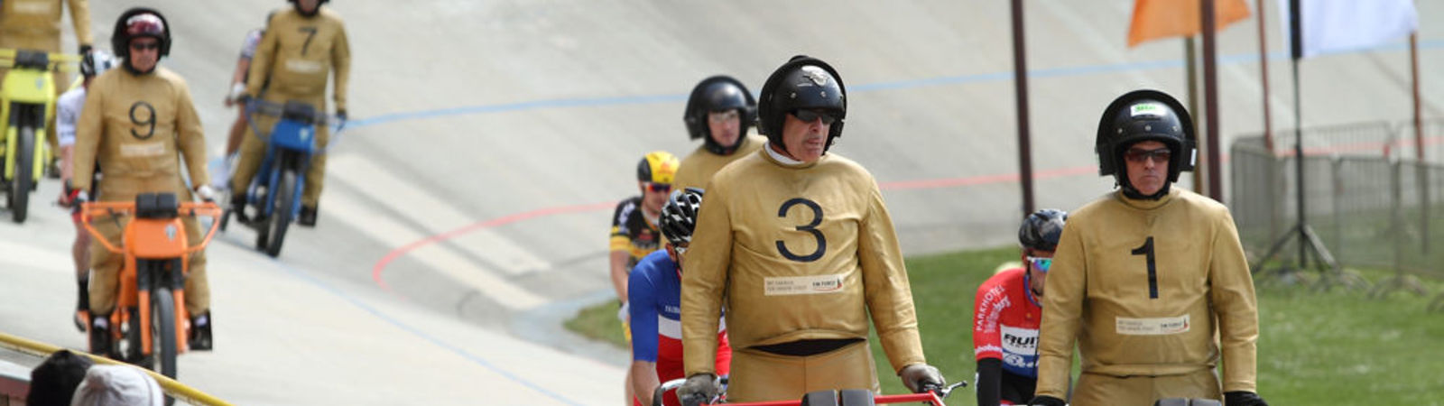 Steherrennen im Rad- und Reitstadion
